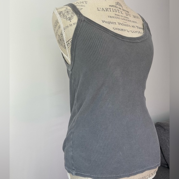 Lacausa grey tank top - Picture 2 of 7